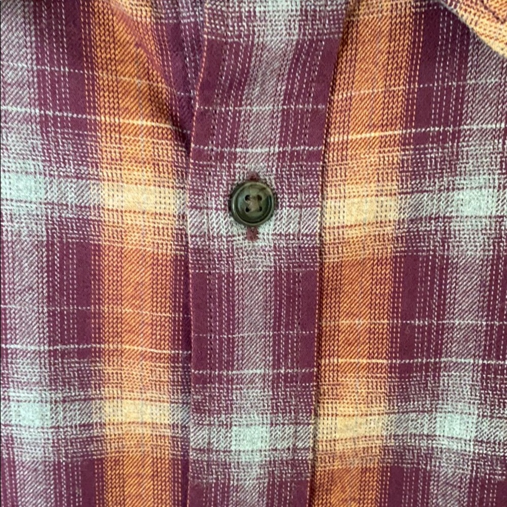 Banana Republic Flannel Grant Fit Size L - Picture 3 of 4